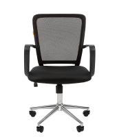 Изображение кресло chairman 698 хром черное